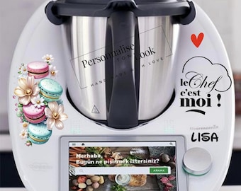 stickers thermomix personnalisé autocollant Thermomix autocollant thermomix tm6 tm5 tm31 autocollant robot cuisine décoration cuisine bimby