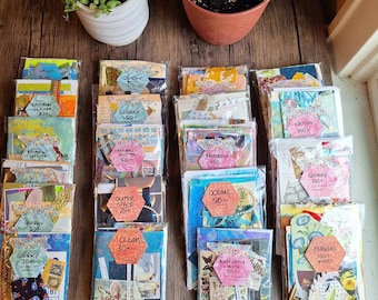 Custom/Variety Collage Pack: Mixed Media Ephemera for Art Journaling