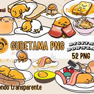 GUDETAMA 52 PNG-lazy egg-lindos dibujitos png,pegatinas,stickers digital,kawaii