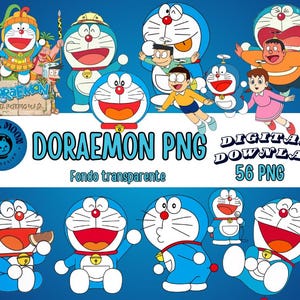 DORAEMON 57 PNG-kosmische kat-schattige tekeningen png, stickers, digitale stickers, kawaii