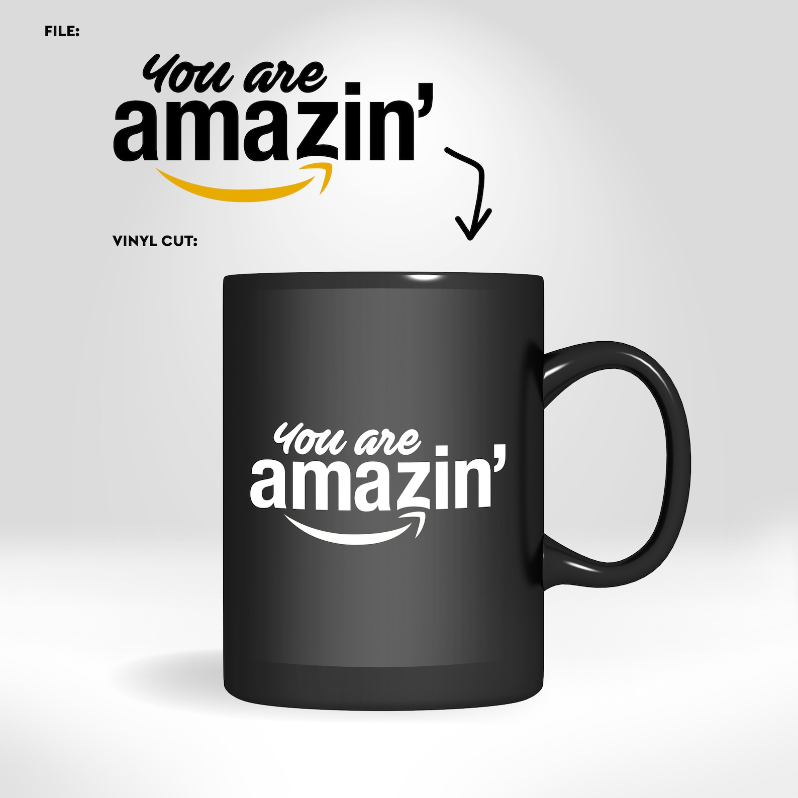 Amazon Svg, You Are Amazin' Svg, Amazon Employee Svg, Amazon Shopper