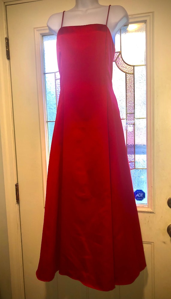 Scott McClintock Red Gown, Size 10