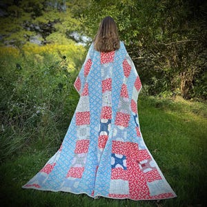 Vintage Patchwork Quilt ~ Shabby Chic