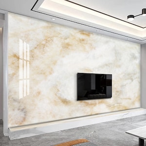 Light Shady Marble Wallpaper Peel and Stick Wallpaper Self Adhesive Wallpaper Living Room Bedroom Bathroom Marble Texture Wallpaper