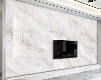 Grey Onyx Abstract Marble Wallpaper Peel and Stick Wall Mural Self Adhesive Wallpaper Living Room Bedroom Creative Abstract Wallpaper