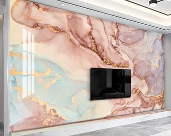 Abstract Marble Wallpaper Peel and Stick Wallpaper Self Adhesive Wallpaper Living Room Bedroom Creative Abstract Wallpaper
