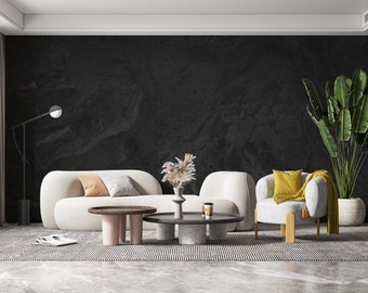 Marble Wallpaper Black Stone Marble Wallpaper Peel and Stick Wallpaper Self Adhesive Wallpaper Bathroom Living Room Black Marble Wallpaper