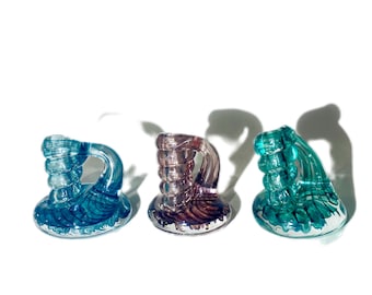 Decorative Glass Pen Holder