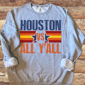 Houston Astros Vintage Remix MLB Crewneck Sweatshirt – SocialCreatures LTD