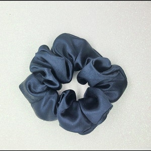 Back to school scrunchie. High quality Japanese satin