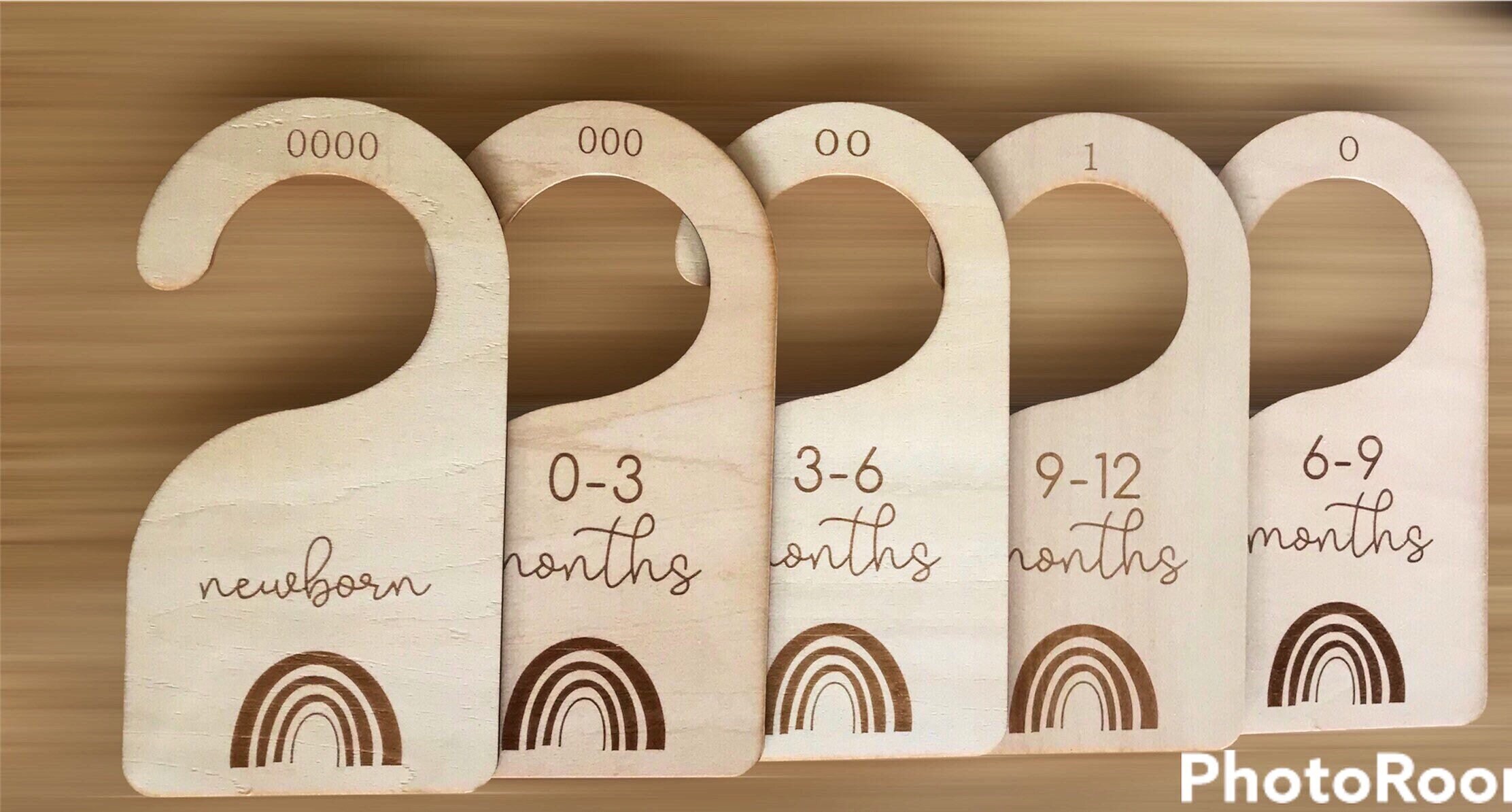 Baby Wooden Wardrobe Dividers Newborn Baby Toddler Clothes Etsy Australia