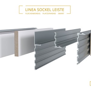 Flush skirting boards from LINEA Sample set image 1