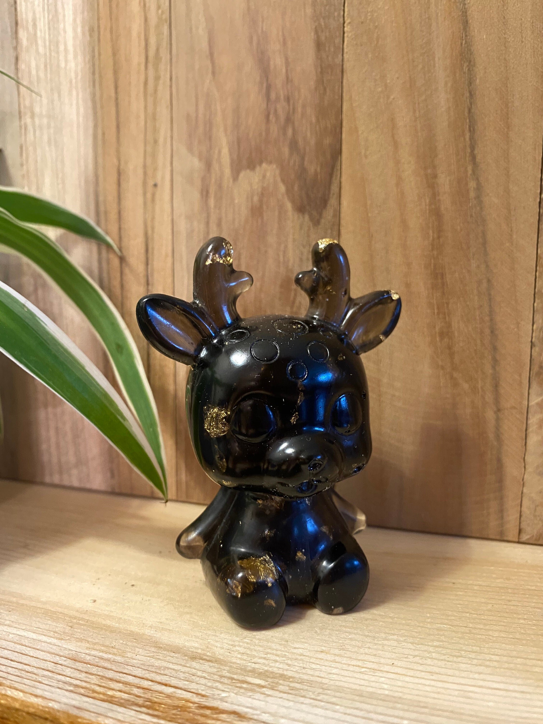 Figurine Renne en Résine Epoxy