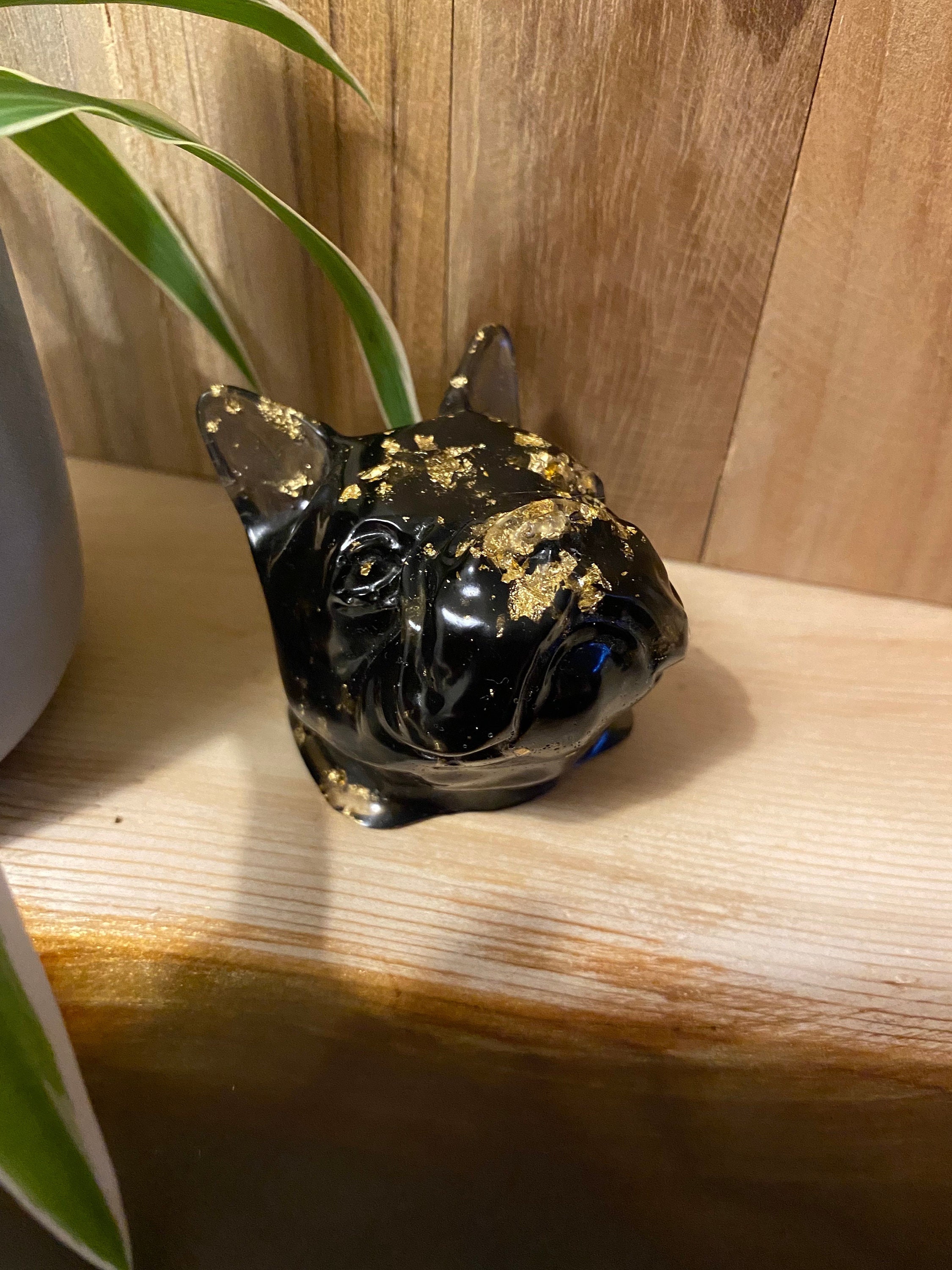 Figurine Chien en Résine Epoxy