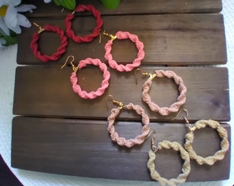 2 Inch Spiral Earrings