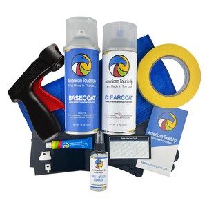 BMW Touch Up Spray Paint Kit: Basecoat/Clearcoat - OEM Authentic
