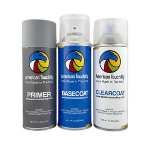 BMW - Primer/Base/Clear Spray Cans | Genuine OEM Automotive Touch Up Spray Paint**Select Your COLORCODE**