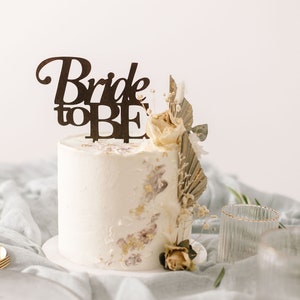 Bride to Be | Wedding cake topper | Personalized cake topper | Wooden cake topper | Cake topper | Cake toppers |
