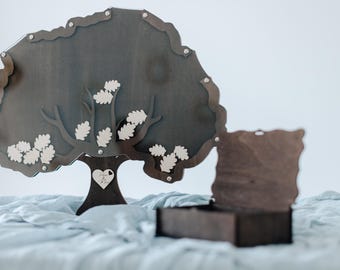 Wedding guest book | Guestbook tree | Birthday guest book | Wooden guest book | Guest book tree | Guest book wood |