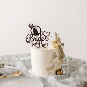 Bride to Be | Wedding cake topper | Personalized cake topper | Wooden cake topper | Cake topper | Cake toppers |