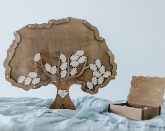 Wedding guest book | Guestbook tree | Birthday guest book | Wooden guest book | Guest book tree | Guest book wood |