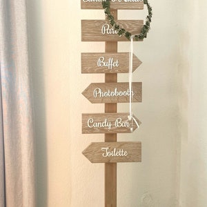 Wedding signs wood | Wedding signs acrylic | Wedding welcome sign | Signposts | Wooden arrows | Wedding signposts |