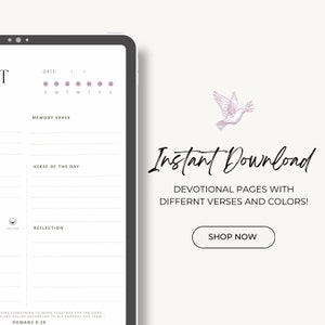 Daily Devotional Journal Printable