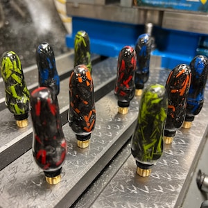 Custom color carbon fiber Back Cap 57Y03 (300M) (Medium) for TIG Welding Torch 17, 18 and 26 Series