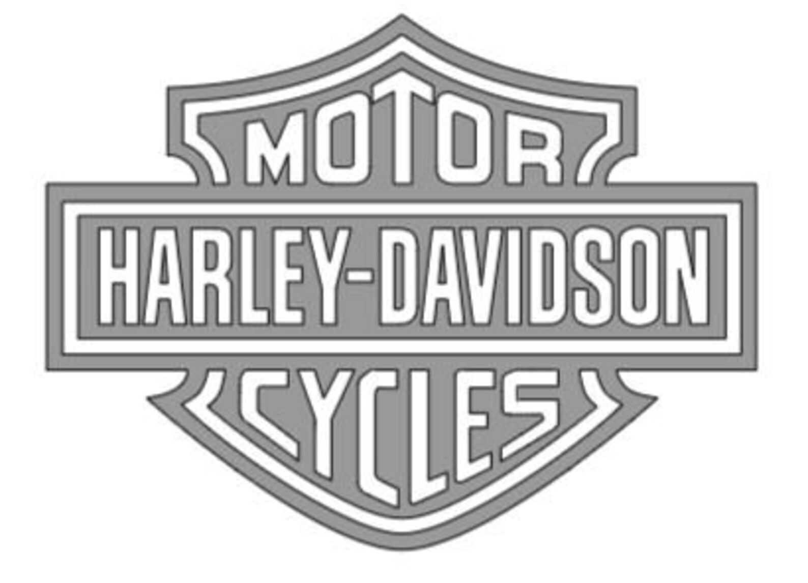 Harley Davidson Logo Vinyl Decal Sticker 5 6 Etsy