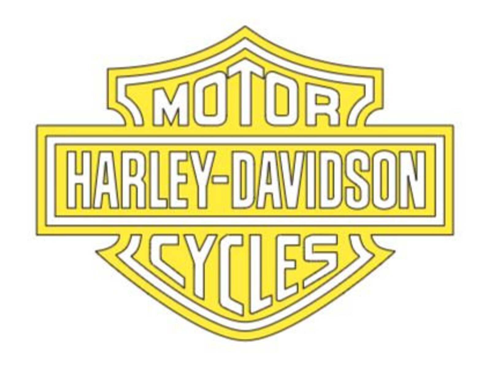 Harley Davidson Logo Vinyl Decal Sticker 5 6 Etsy