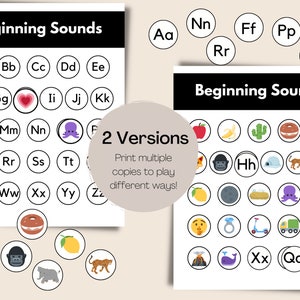 Beginning Sounds