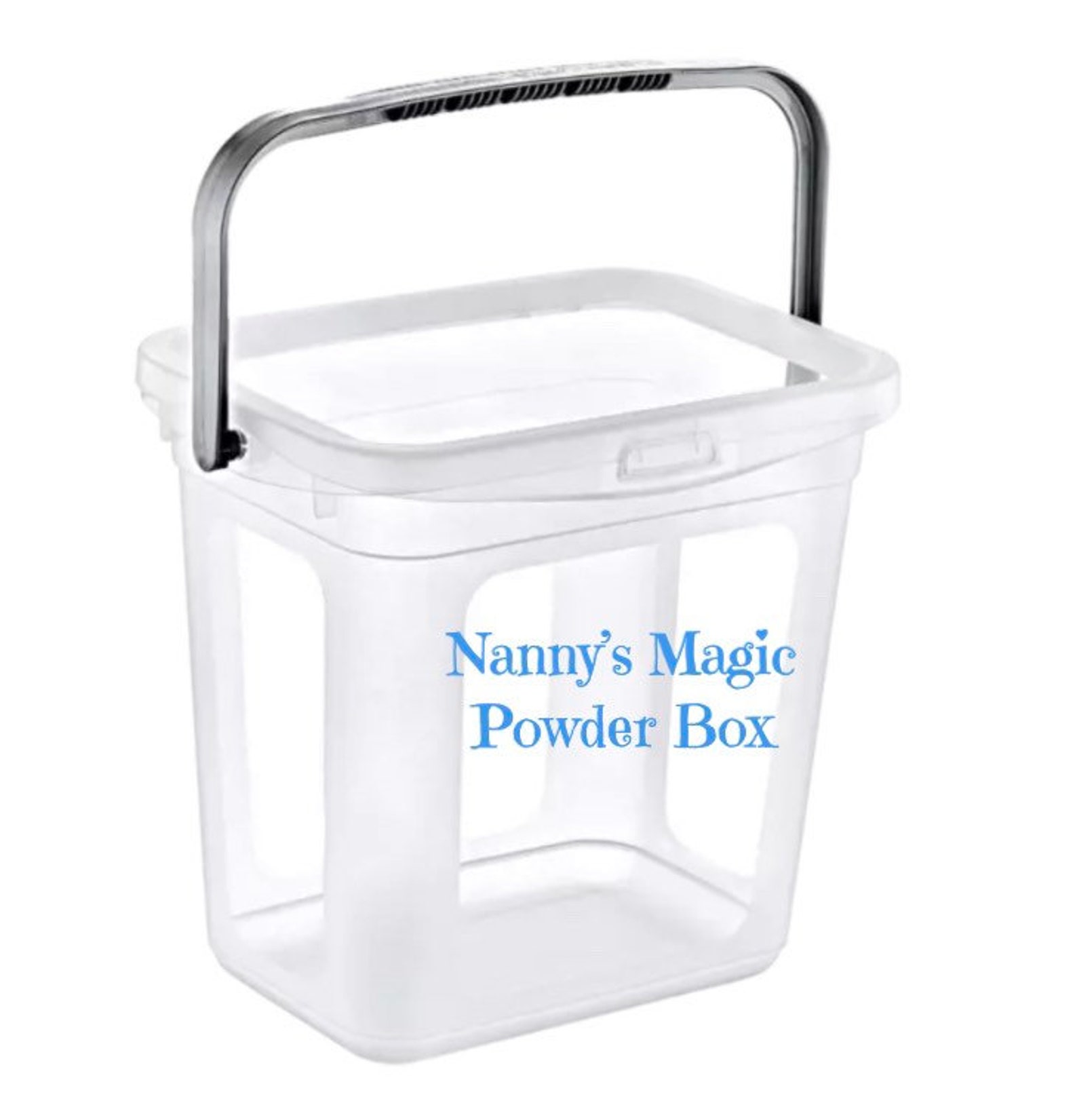 Personalised Washing Powder Box with Handle 6 Litre Etsy