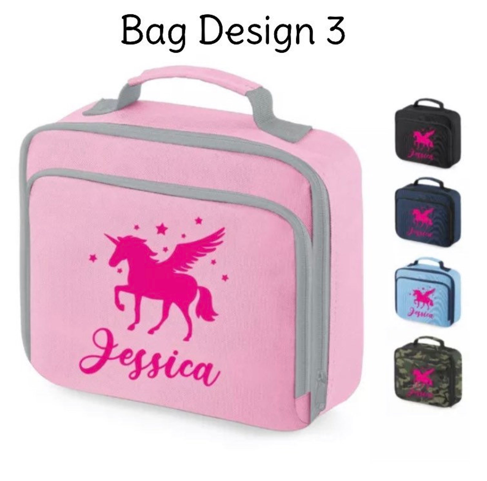 Personalised Lunch Cooler Bag Etsy