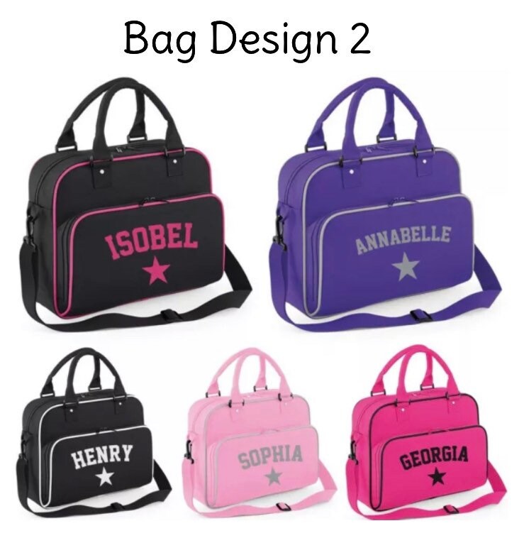 Personalised Gymnastics Gymnast Bag Retro styling Etsy