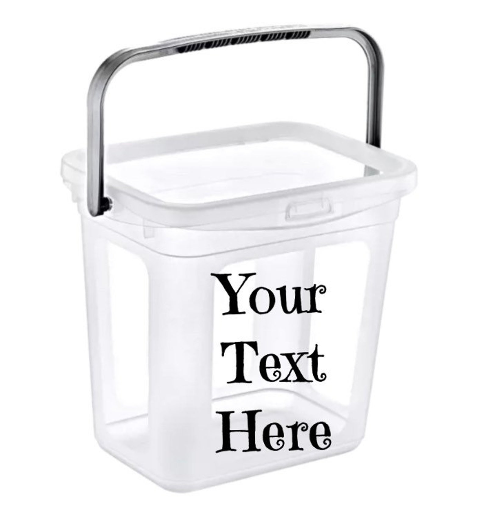 Personalised Washing Powder Box with Handle 6 Litre Etsy