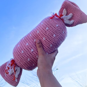 Candy Pillow Crochet Pattern PDF – Cozy, Fun & Perfect Gift Idea!