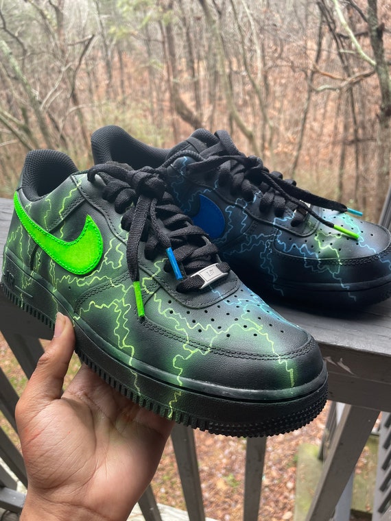 custom lightning air force 1