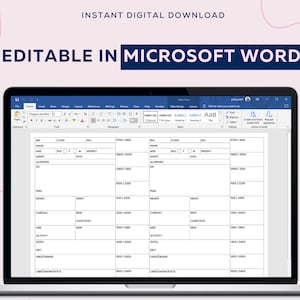 May include: A screenshot of a Microsoft Word document showing a table with medical terms and codes. The table has two columns, one labelled "Name" and the other labelled "Code". The table is filled with medical terms and codes, such as "Neuro", "Cardiac", "MSK", "GI/GU", "Diet", "Labs/Diagnostics", and "ALLERGIES".