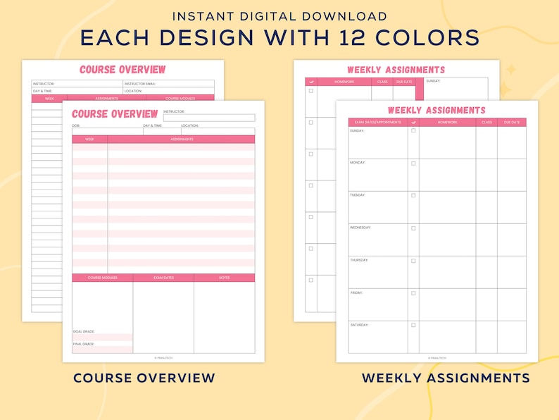 Complete Nurse Note-taking Templates Bundle | Student Nurse Study ...