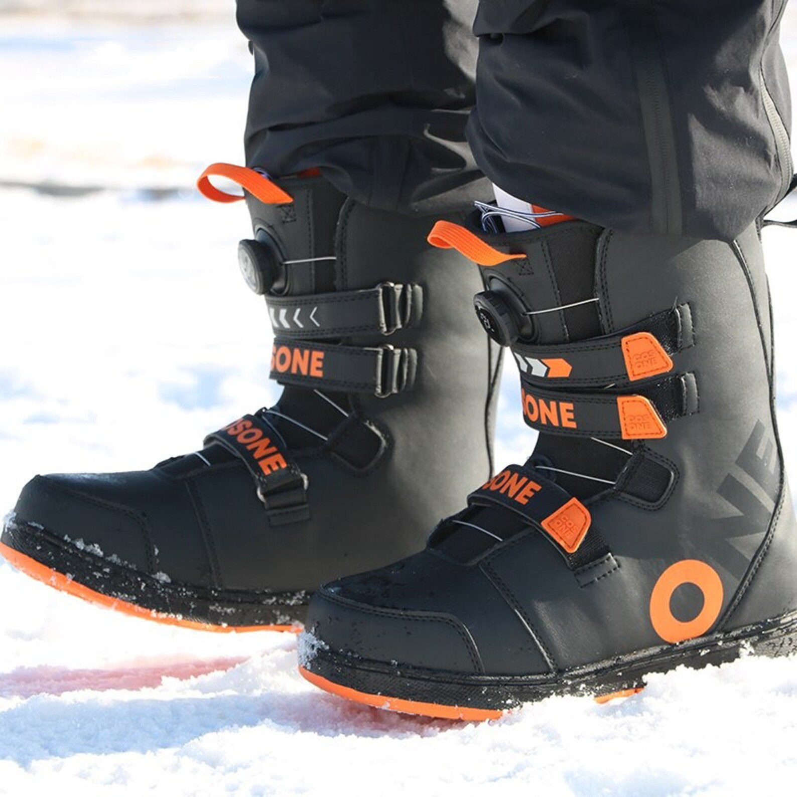 Ski Shoes NonSlip Adjustable Warm Snowboarding Boots Unisex Etsy
