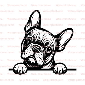 französische Bulldogge Gesicht svg, französische Bulldogge Cricut Bild, französische Bulldogge Linie Kunst, französische Gesicht svg, französische Linie Kunst, französische Linie Zeichnung