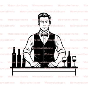 bartender svg,bartender clipart,bartender vector,bartender clipart images,bartender pictures clip art,bartender cricut svg