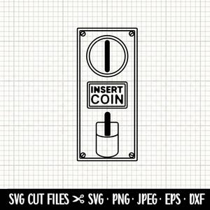 coin slot svg,coin slot vector,insert coin svg,coin machine svg,coin machine png,coin slot clipart,coin slot dxf
