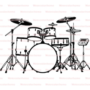 drum set svg,drum set png,drum set vector,drum set dxf,drum set cricut