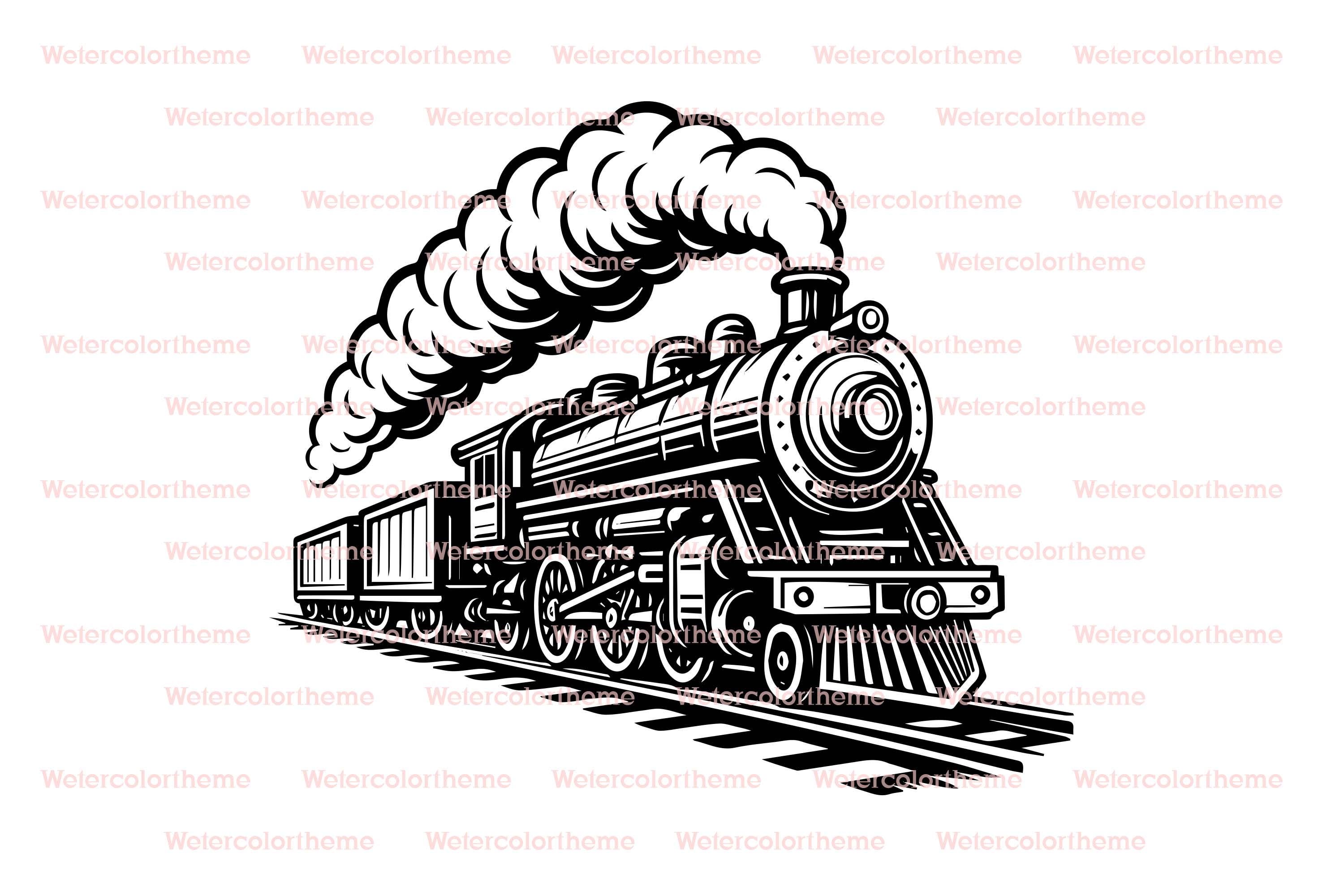 Train line png - Etsy België, image size:3000x2000