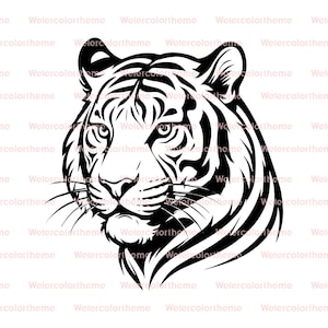 tiger head svg,tiger head clipart,tiger face svg,tiger head png,tiger head dxf,tiger head vector