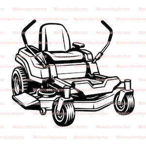 Zero Turn maaier clipart, Zero Turn grasmaaier illustraties, Zero Turn maaier svg, Zero Turn maaier silhouet, Zero Turn grasmaaier silhouet