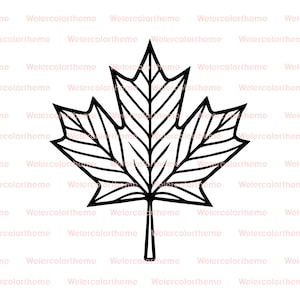 maple leaf line art,maple leaf outline,maple leaf vector,maple leaf clipart,maple leaf silhouette,maple leaf cut file,maple leaf svg
