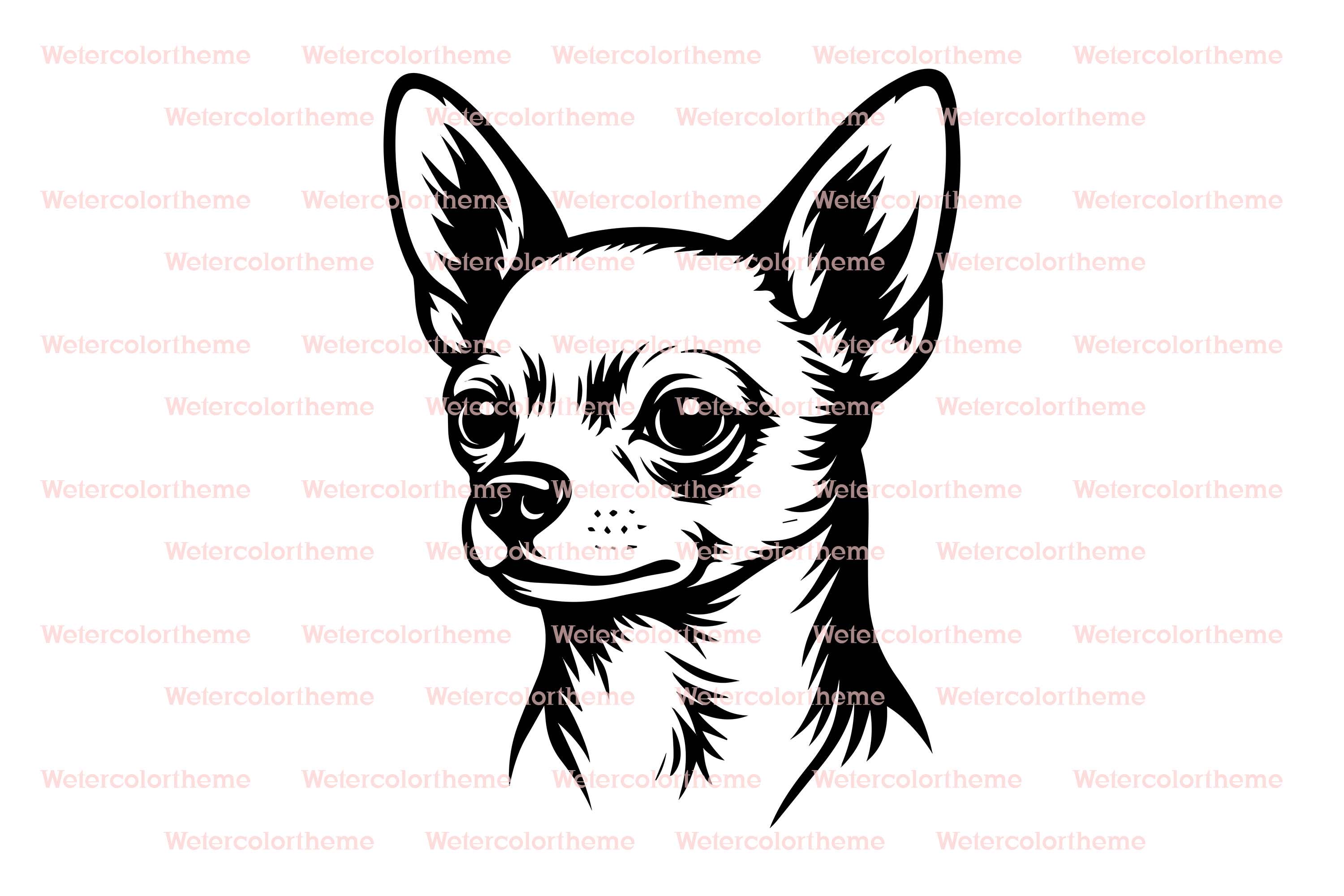 chihuahua face clipart,chihuahua face svg,chihuahua head svg,chihuahua clipart,chihuahua svg,chihuahua vector,chihuahua dxf