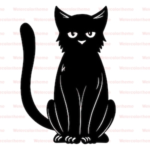 black cat png,black cat vector,black cat clipart,Black Cat Svg,black cat silhouette,black cat cricut